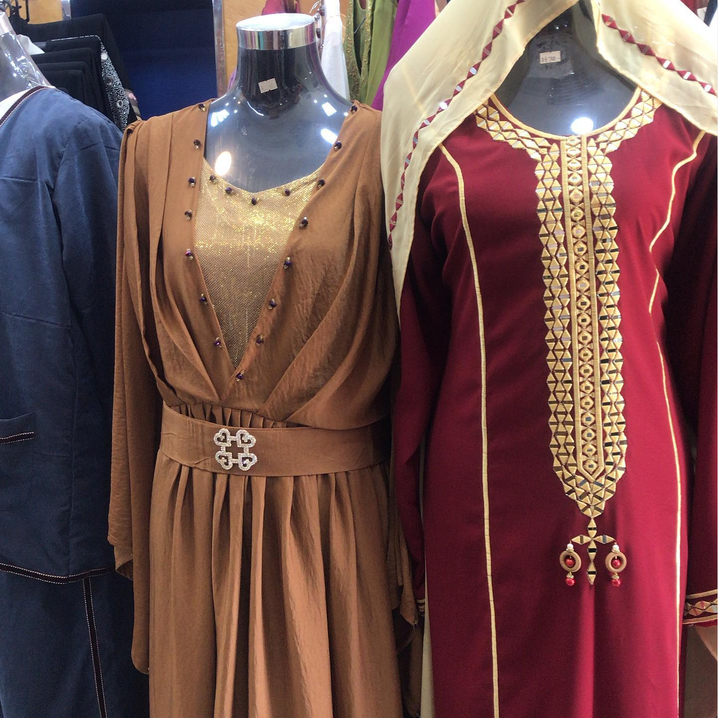 Brown & Maroon Ladies Dress Collection