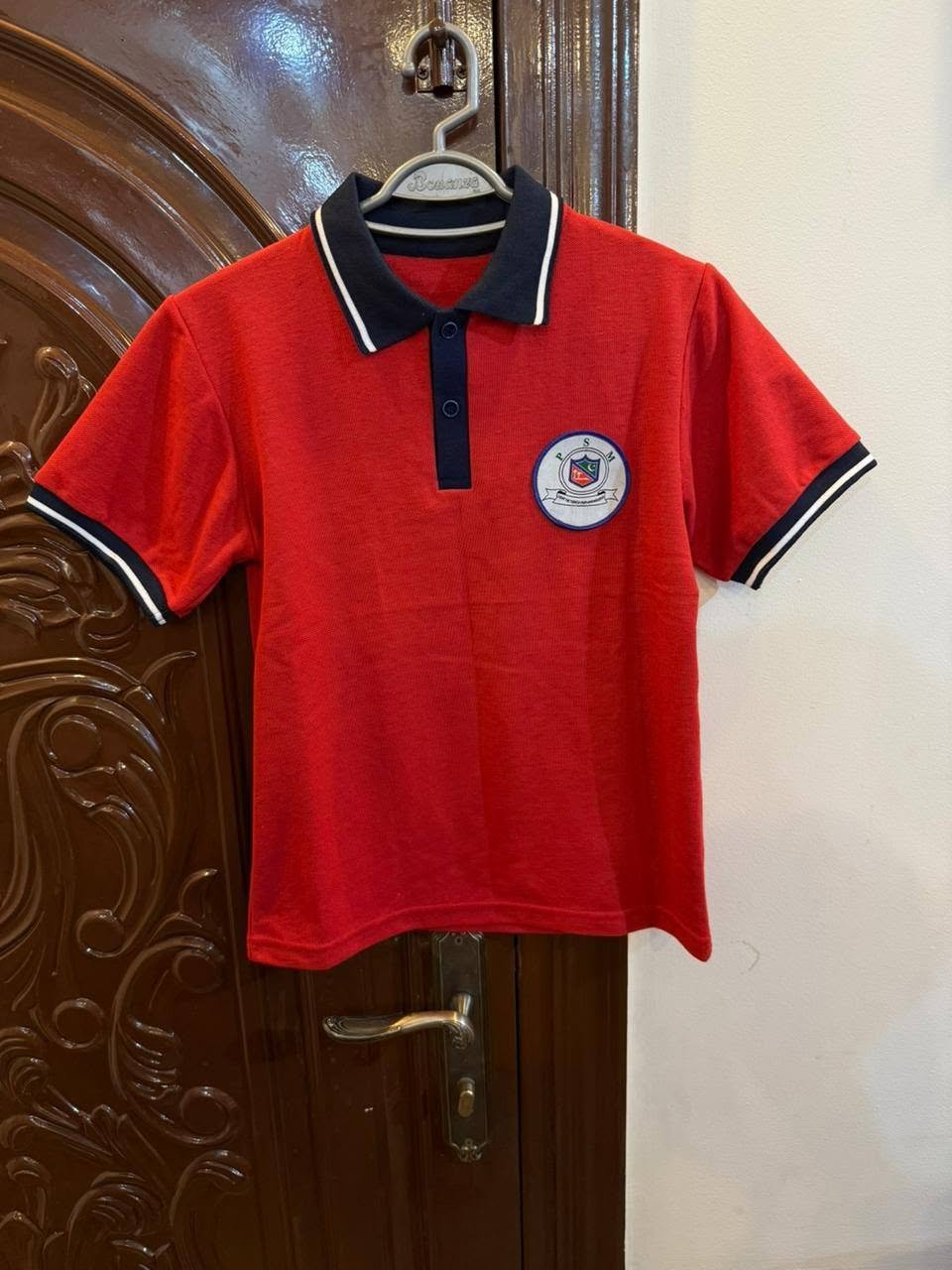 Red School Polo