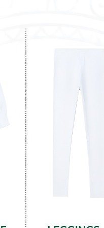 White School Leggings